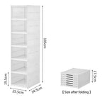 MEUBLE RANGE-CHAUSSURES PLIABLE 6 NIVEAUX – ORGANISATION, VISIBILITÉ & GAIN DE PLACE