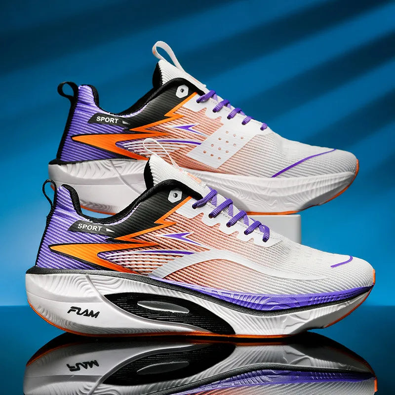 CHAUSSURES DE RUNNING SUR ROUTE A PLAQUE CARBONE (UNE PAIRE DE SEMELLE CONFORT OFFERTE) – VITESSE, CONFORT & PERFORMANCE