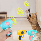 LANCE-DISQUES INTERACTIF POUR CHAT – CHASSE, EXERCICE & AMUSEMENT
