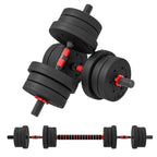 SET D’HALTÈRES AJUSTABLES 20 KG – MUSCULATION COMPLÈTE À DOMICILE