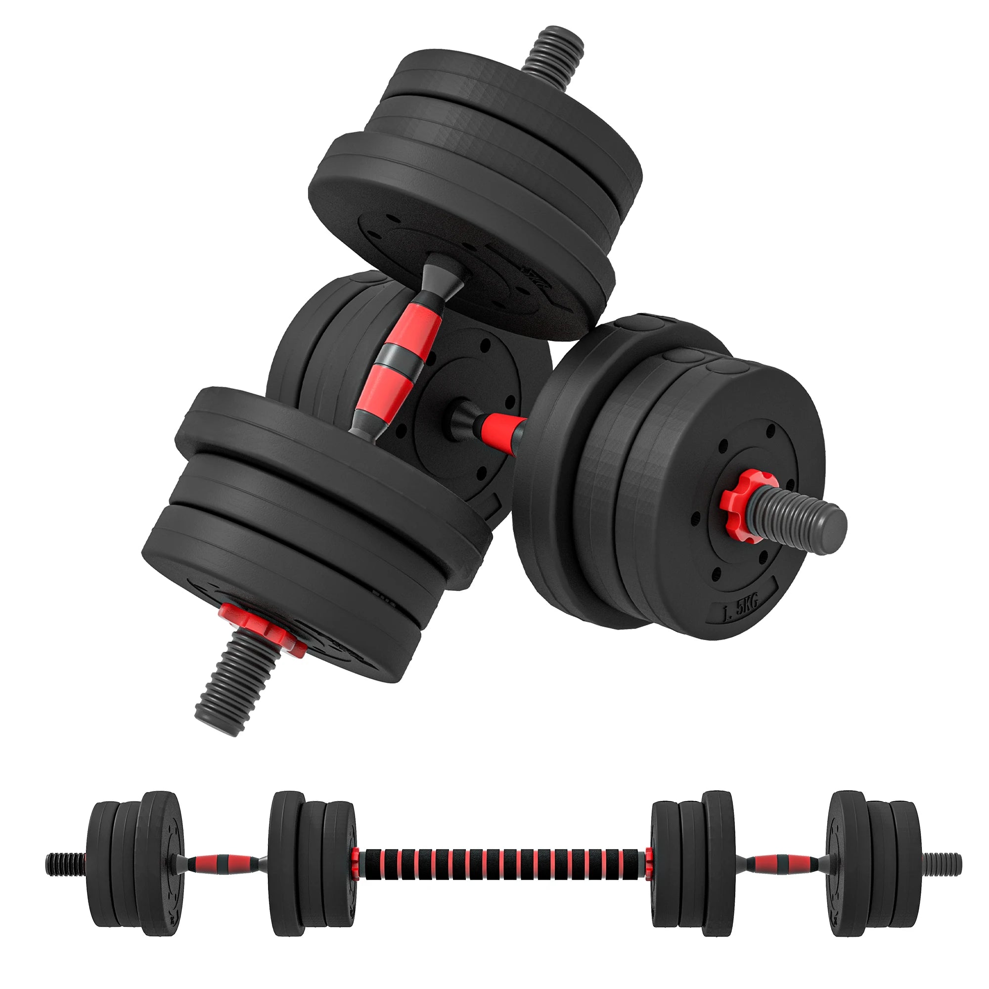 SET D’HALTÈRES AJUSTABLES 20 KG – MUSCULATION COMPLÈTE À DOMICILE