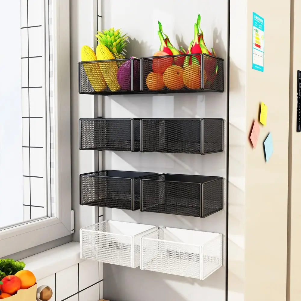 PANIER MAGNÉTIQUE DE RANGEMENT – ORGANISATION, GAIN DE PLACE & STYLE