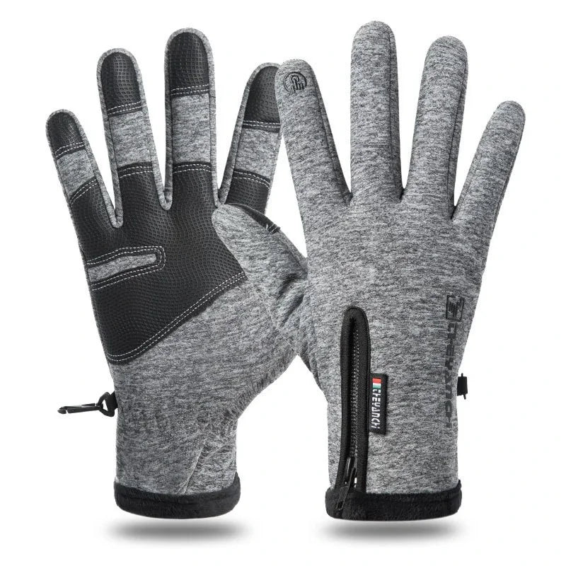 GANTS D’HIVER IMPERMÉABLES – CHALEUR, ADHÉRENCE & ÉCRAN TACTILE