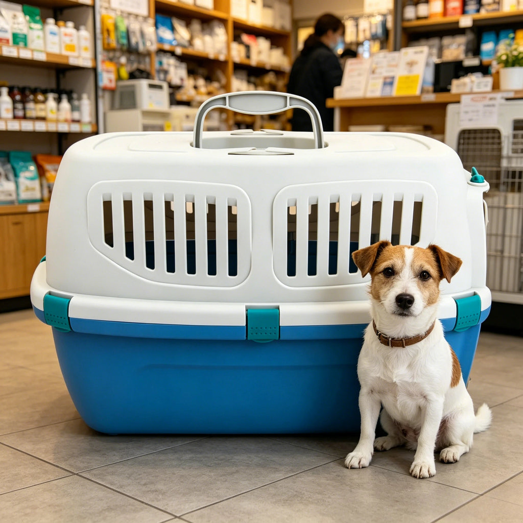 CAISSE DE TRANSPORT POUR CHIEN & CHAT – VOYAGE, SÉCURITÉ & CONFORT