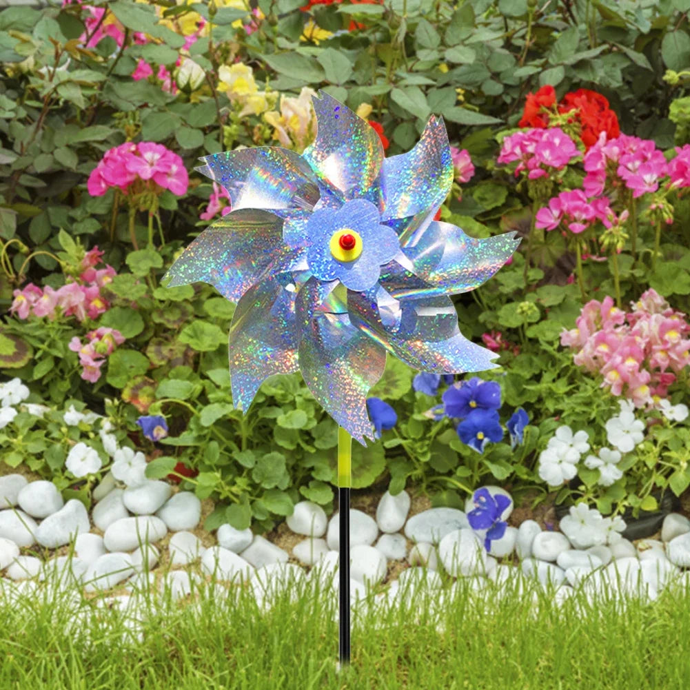 MOULIN À VENT RÉPULSIF D’OISEAUX – PROTÉGEZ VOTRE JARDIN SANS EFFORT