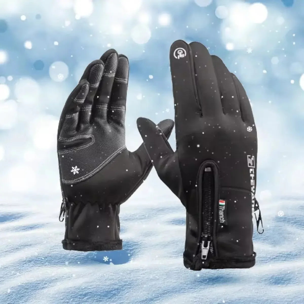 GANTS D’HIVER IMPERMÉABLES – CHALEUR, ADHÉRENCE & ÉCRAN TACTILE