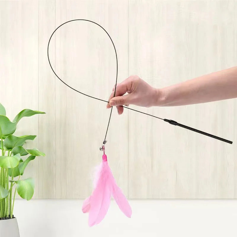 JOUET INTERACTIF POUR CHAT À VENTOUSE – AMUSEMENT NON-STOP & EXERCICE GARANTI