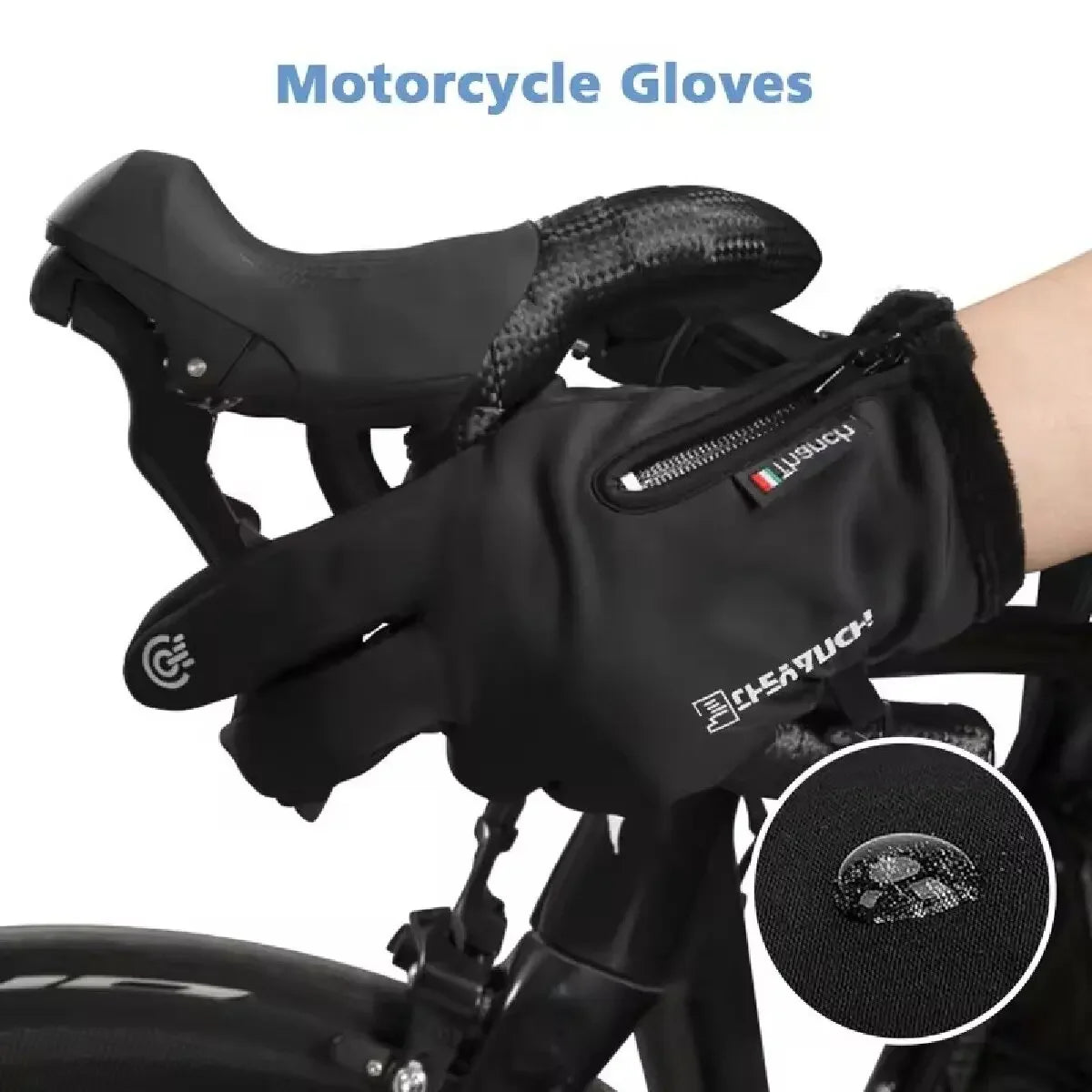 GANTS D’HIVER IMPERMÉABLES – CHALEUR, ADHÉRENCE & ÉCRAN TACTILE