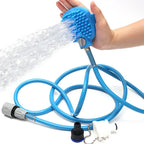 BROSSE DE DOUCHE 2 EN 1 POUR ANIMAUX – LAVAGE, MASSAGE & TOILETTAGE FACILITÉ