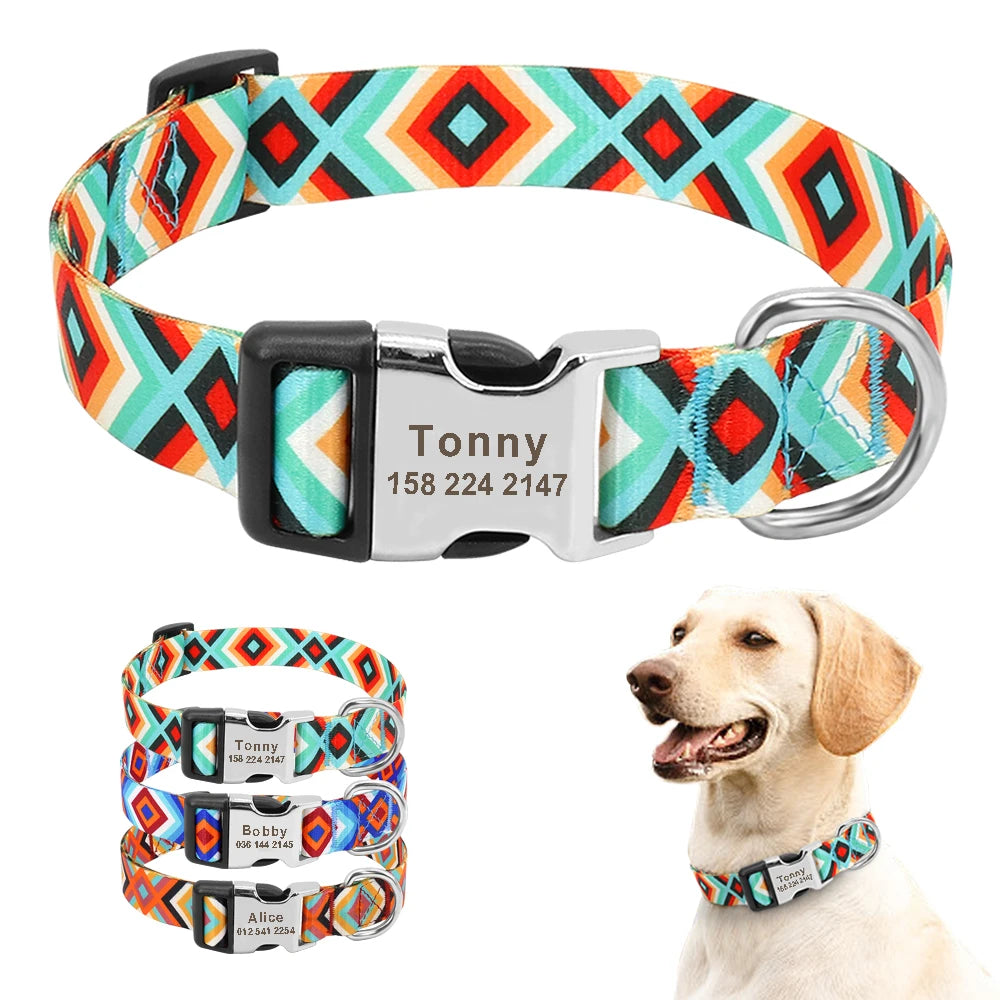 COLLIER CHIEN PERSONNALISÉ – SÉCURITÉ & STYLE SUR MESURE