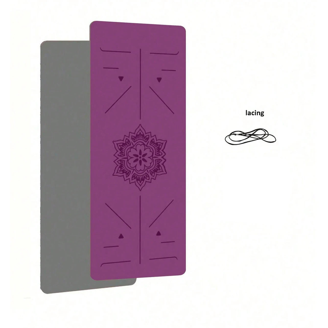 TAPIS DE YOGA ANTIDÉRAPANT – CONFORT, STABILITÉ & ÉCOLOGIQUE