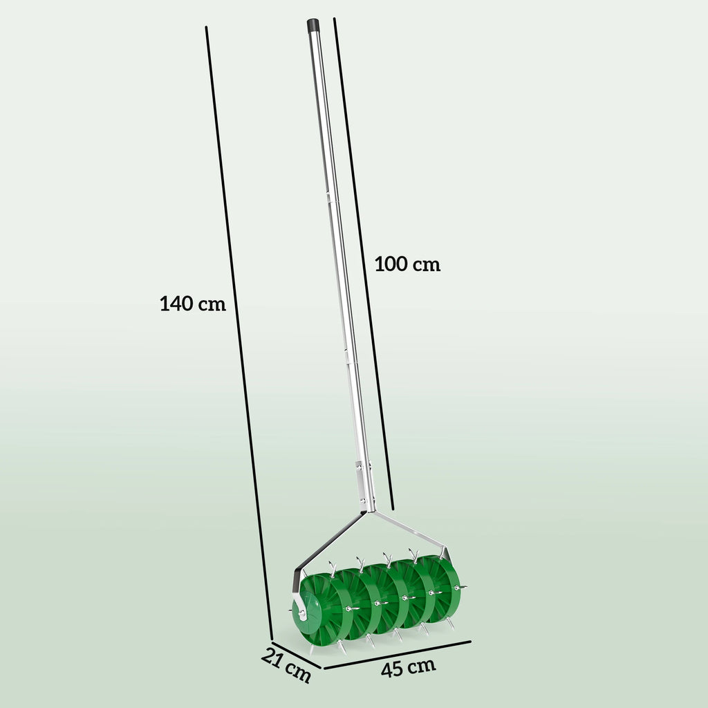 AÉRATEUR DE GAZON MANUEL – PELOUSE PLUS VERTE & SOL OXYGÉNÉ