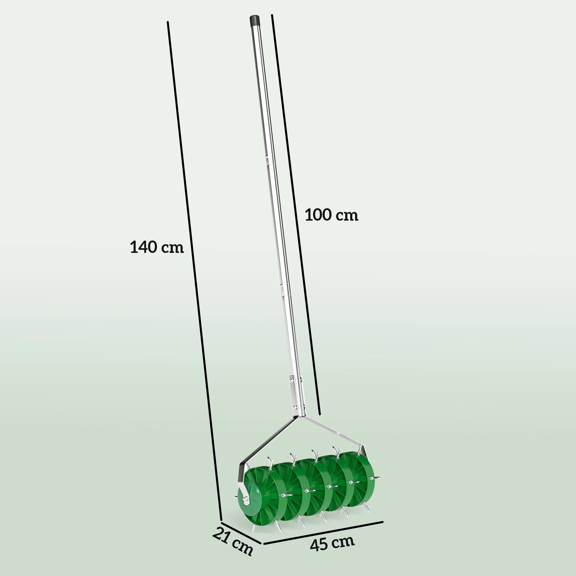 AÉRATEUR DE GAZON MANUEL – PELOUSE PLUS VERTE & SOL OXYGÉNÉ