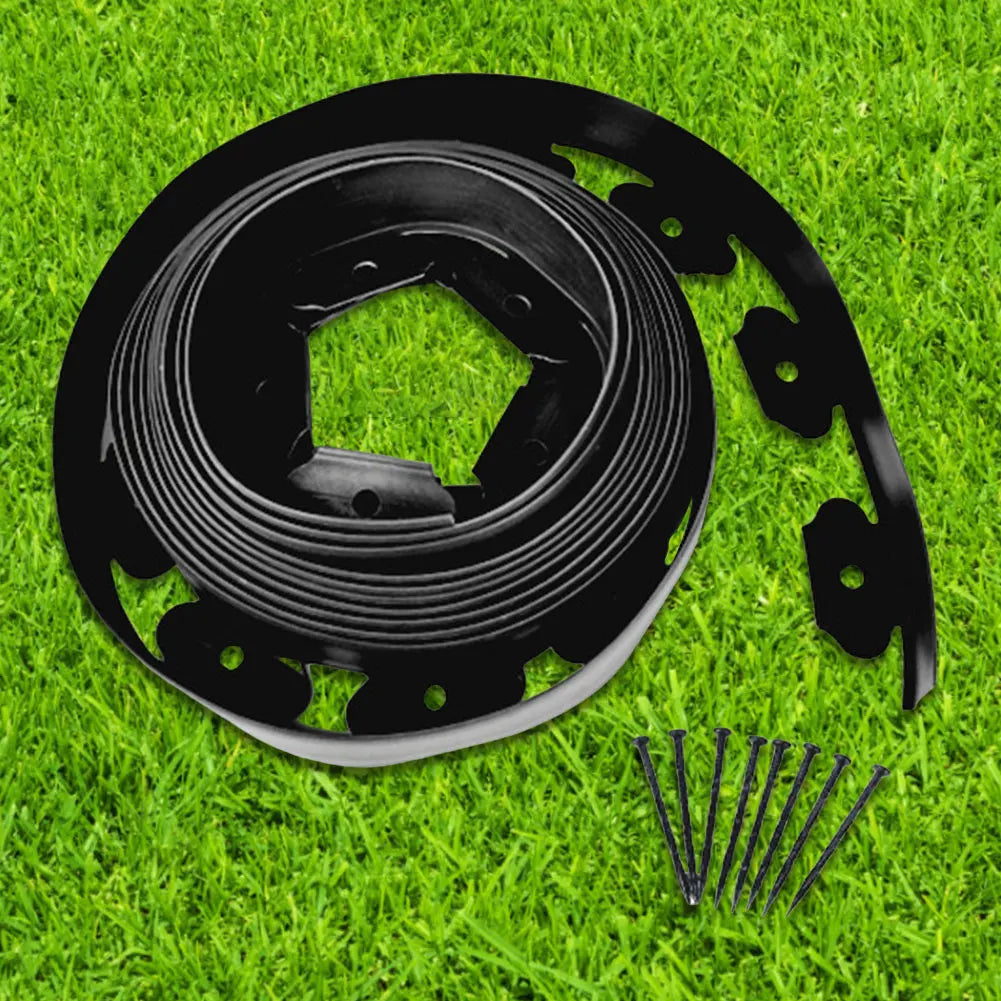 BORDURE DE JARDIN FLEXIBLE 10M – STRUCTUREZ VOTRE EXTÉRIEUR EN QUELQUES MINUTES