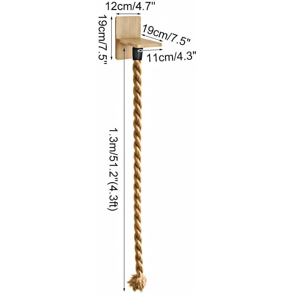 CORDE D'ESCALADE MURALE  POUR CHAT