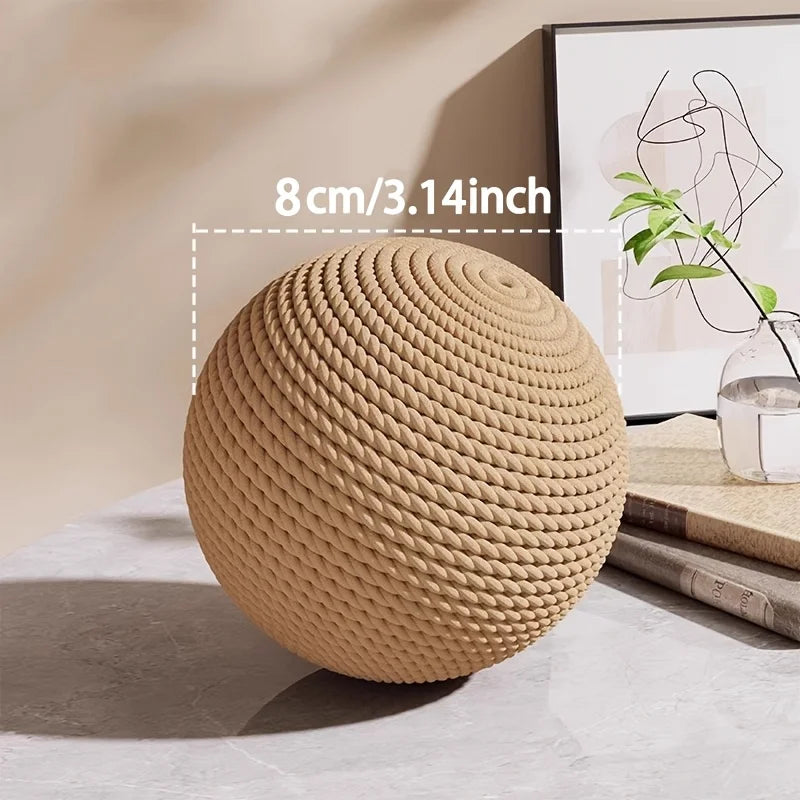 Grande balle en sisal pour chat – jouet interactif à gratter, mâcher & stimuler