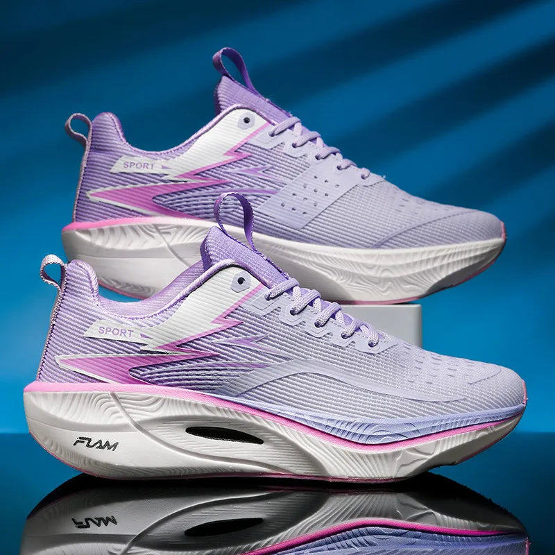 CHAUSSURES DE RUNNING SUR ROUTE A PLAQUE CARBONE (UNE PAIRE DE SEMELLE CONFORT OFFERTE) – VITESSE, CONFORT & PERFORMANCE