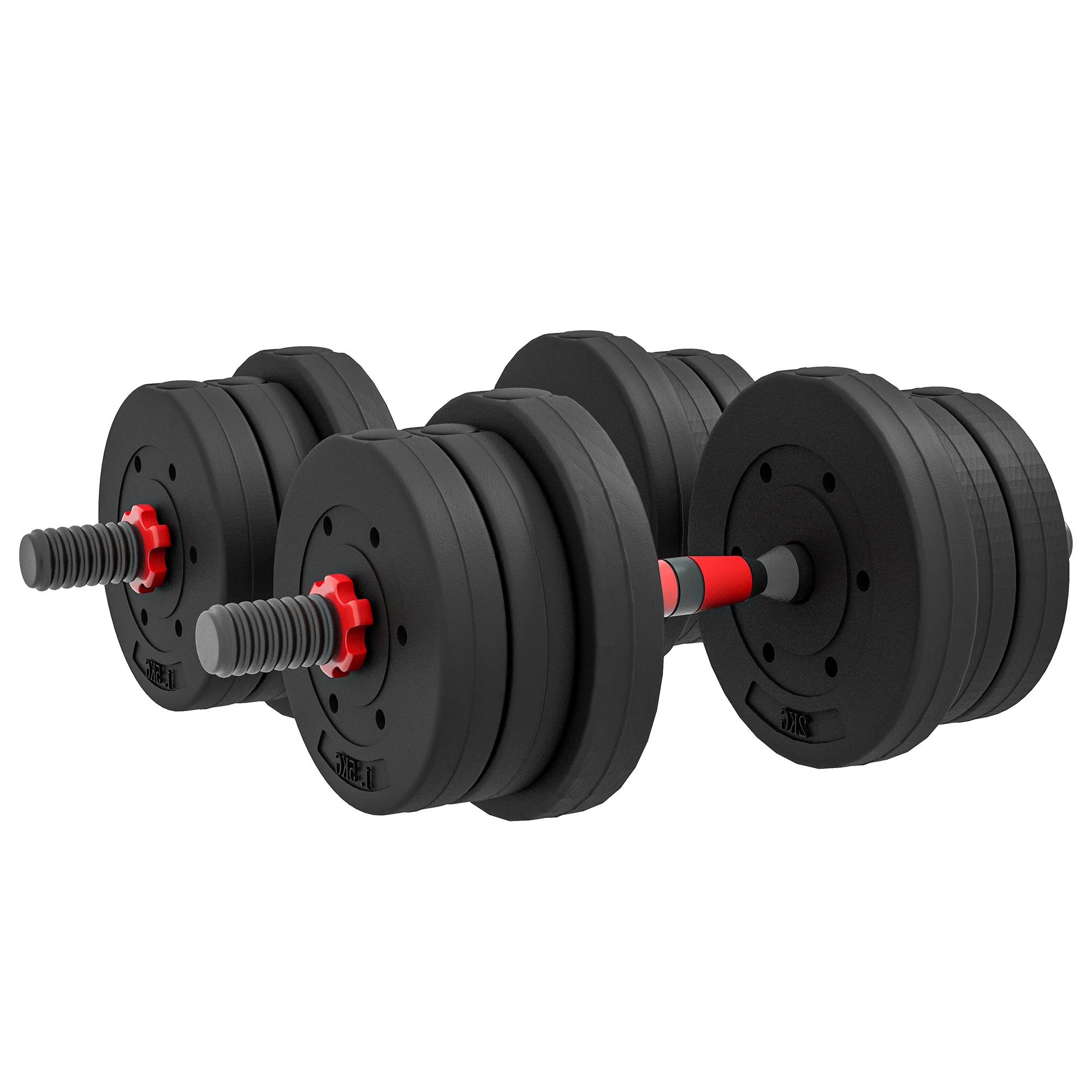 SET D’HALTÈRES AJUSTABLES 20 KG – MUSCULATION COMPLÈTE À DOMICILE