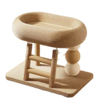 ARBRE À CHAT COMPACT AVEC GRIFFOIR ET PLATEFORMES
