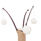 CosmoPrestige – L’arbre à chat design en bois, sûr et ultra résistant 132 cm
