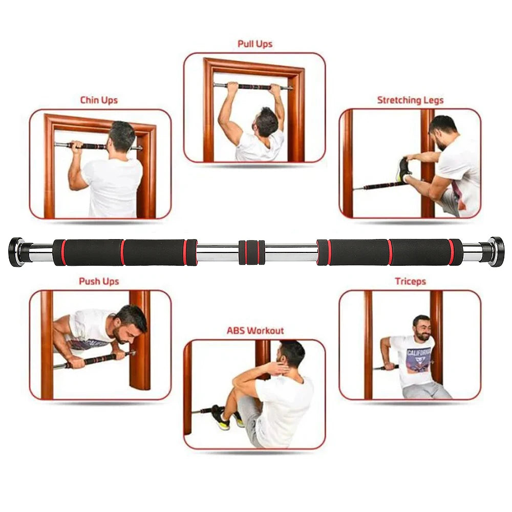 BARRE DE TRACTION POUR PORTE – MUSCULATION MAISON & INSTALLATION SANS PERÇAGE