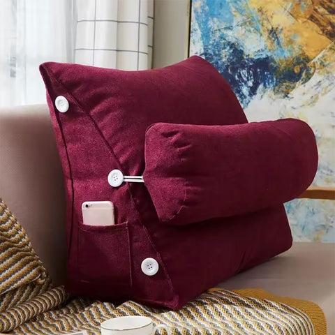 COUSSIN DE LECTURE AVEC APPUI TÊTE