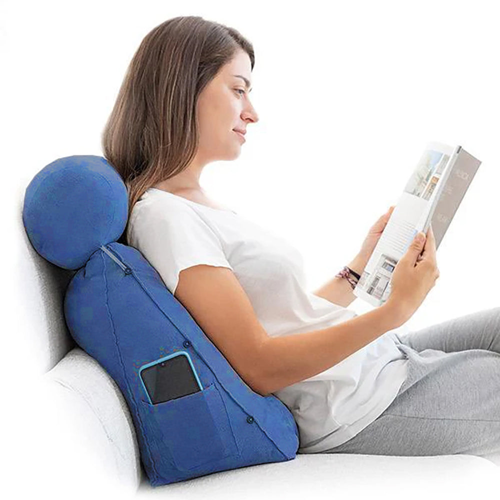 COUSSIN DE LECTURE AVEC APPUI TÊTE