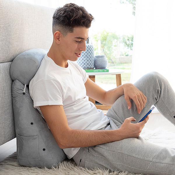 COUSSIN DE LECTURE AVEC APPUI TÊTE