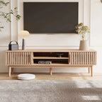 Meuble TV en bois  fonctionnel avec rangements