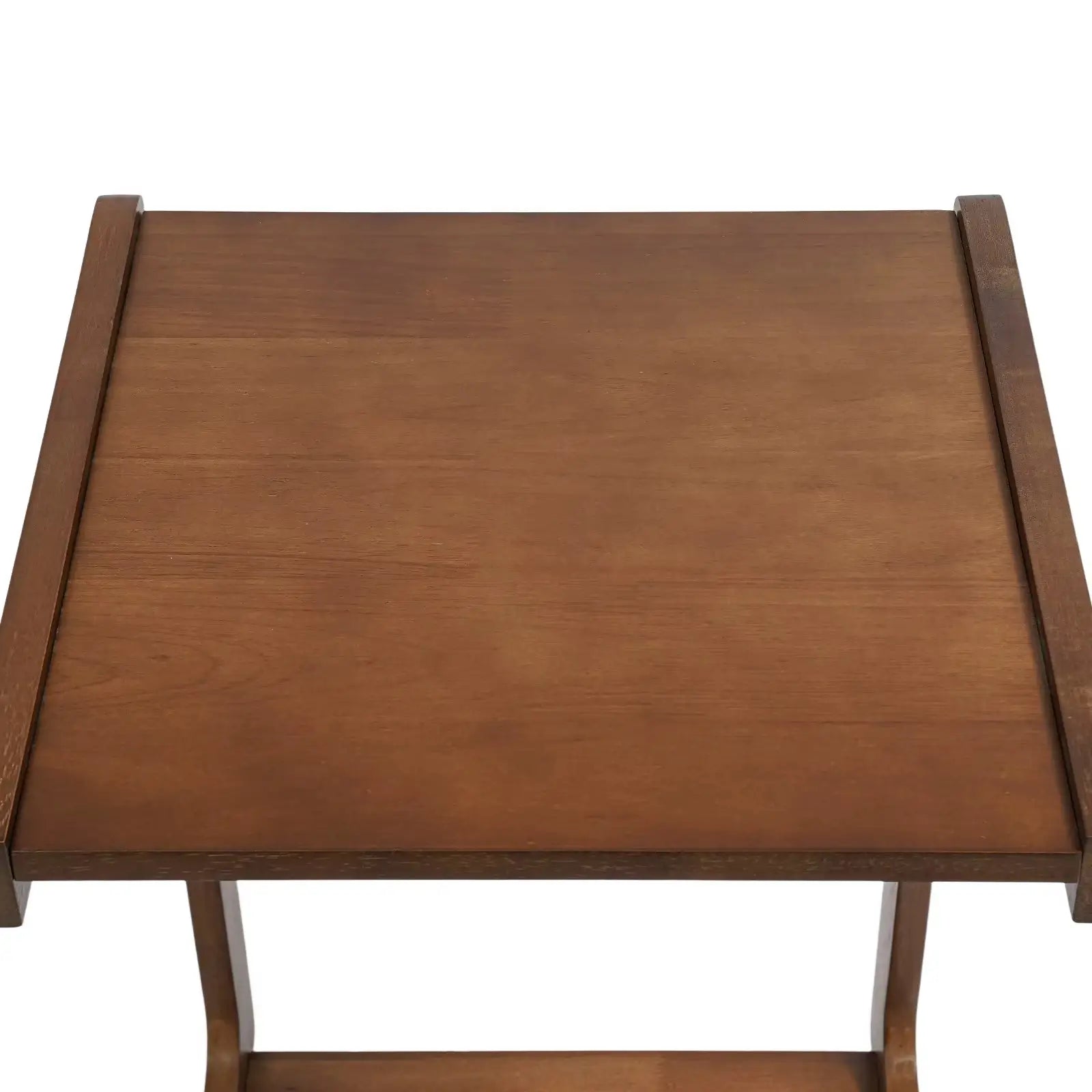 Table d’Appoint en Forme C avec Roulettes