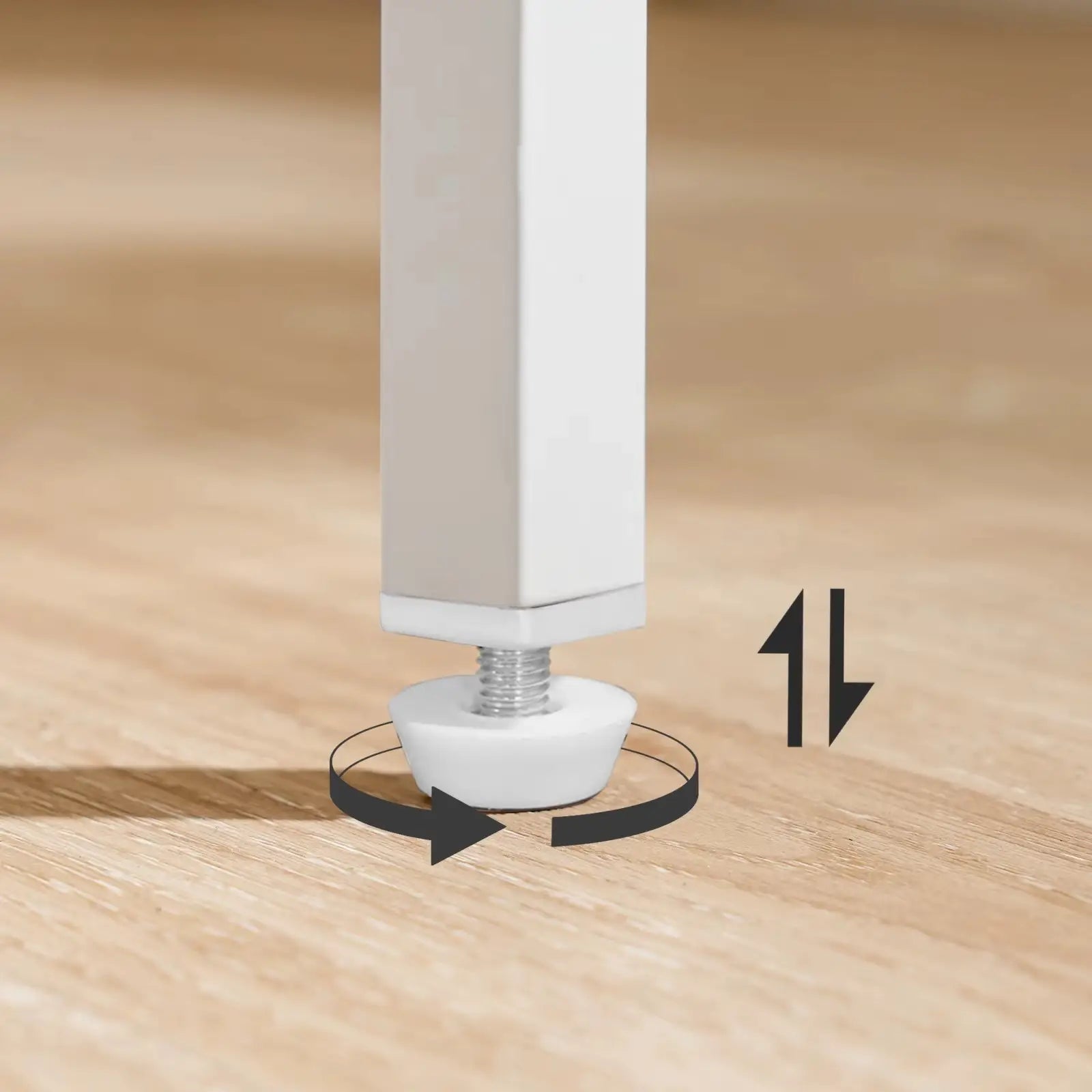 Table d’appoint Compacte avec Structure Métal, Idéale Couloir et Petits Espaces