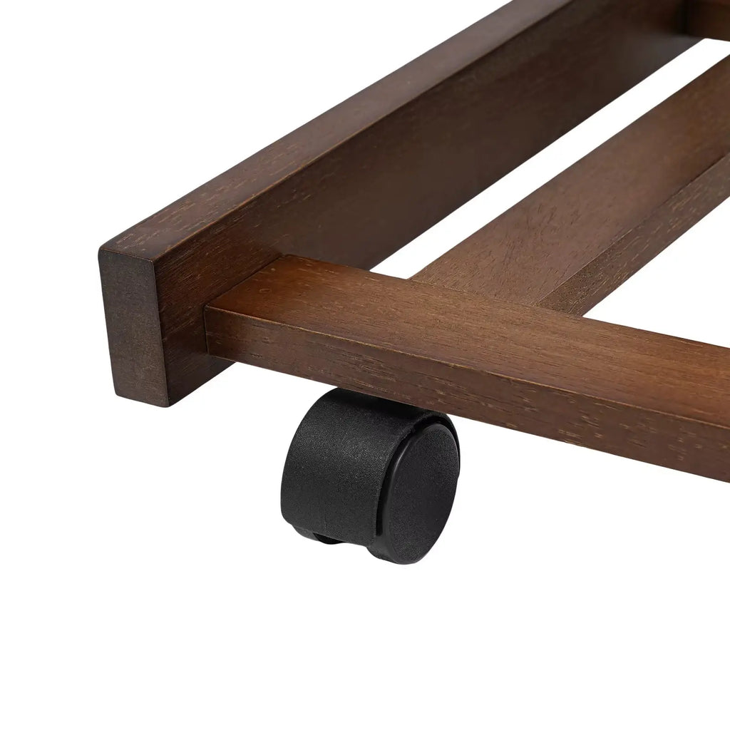 Table d’Appoint en Forme C avec Roulettes