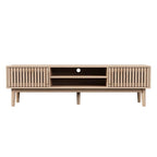Meuble TV en bois  fonctionnel avec rangements