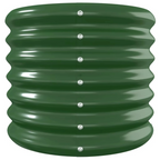 JARDINIÈRE SURÉLEVÉE DESIGN EN ACIER GALVANISÉ, 260 X 40 X 36 CM – POTAGER PREMIUM