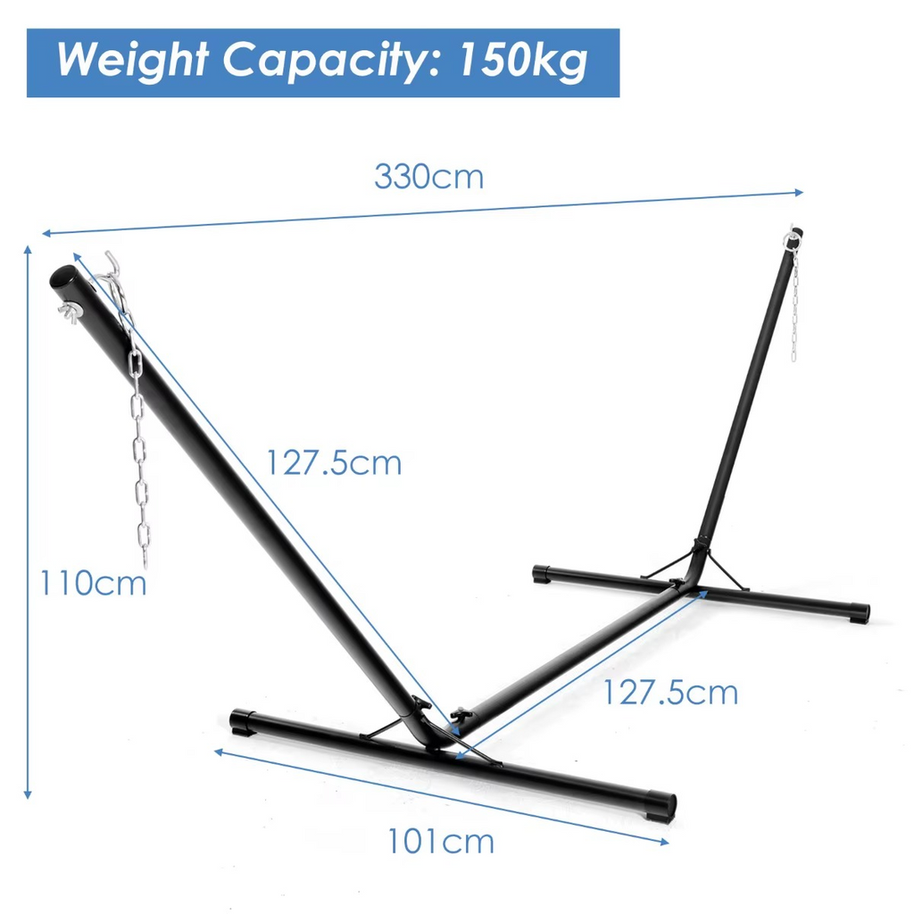 SUPPORT HAMAC PORTABLE RELAX FRAME – DÉTENTE IMMÉDIATE
